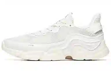 Anta City Running Low White Silver