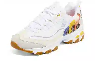 Skechers D'Lites 1.0 White Multicolor