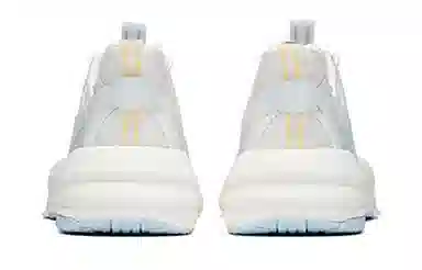 Anta C37 Thick Sole Low Running Shoes Women White Blue Purple