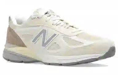New Balance 990 V4 White Brown