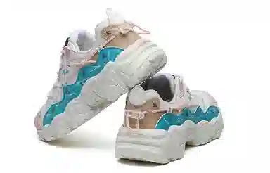 Pepe Shimada x Fila Low Dad Sneakers White Blue