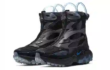 Nike React Boot Black Blue