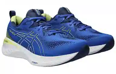 Asics Gel-Cumulus 25 Blue Yellow White