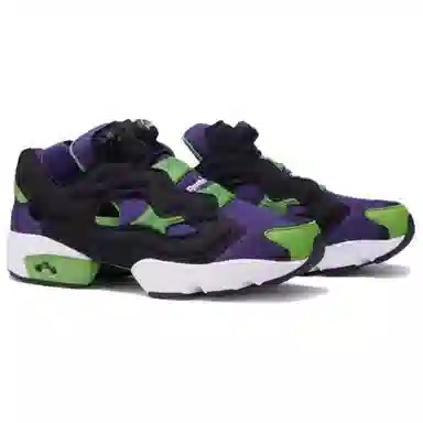 Reebok Instapump Fury 94 Black Green Purple