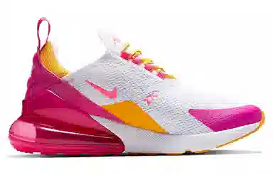 Nike Air Max 270 Yellow Pink White