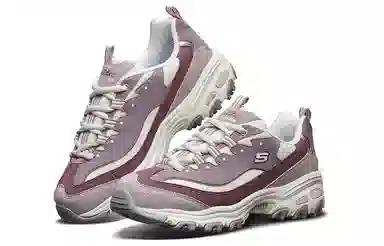 Skechers D'LITES Purple White