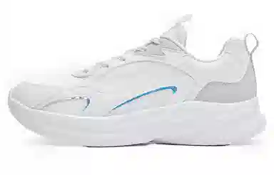 乔丹 运动舒适减震防滑耐磨 低帮 休闲跑步鞋 女款 白紫