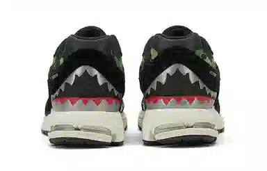 A BATHING APE x New Balance 2002R Black Camo