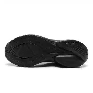 特步 舒适百搭耐磨防水 低帮 休闲跑步鞋 男款 灰黑色