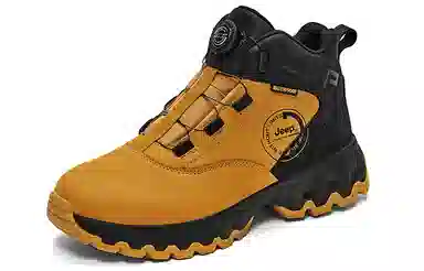 Jeep Outdoor Boots Black Yellow