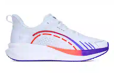 VOIT Marathon Running Shoes White Purple