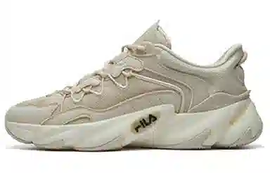 FILA Retro Running Shoes Beige