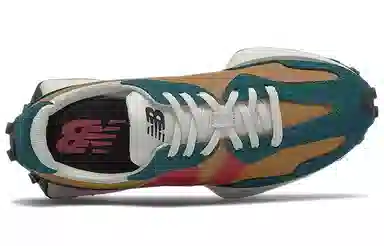 New Balance 327 Brown Green