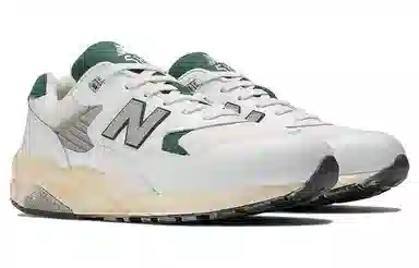 New Balance 580 White Green Yellow