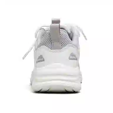 Warrior Low-Top Running Shoes White Grey