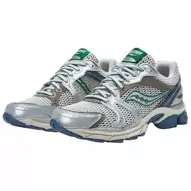 Saucony ProGrid Triumph 4 Silver Brown Green