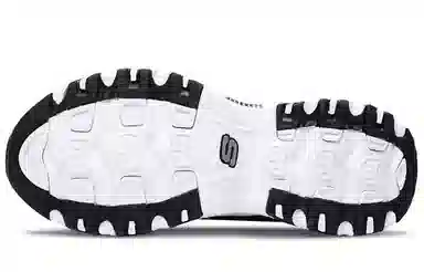 Skechers D'LITES 1.0 Black White