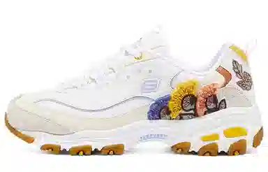 Skechers D'Lites 1.0 White Multicolor