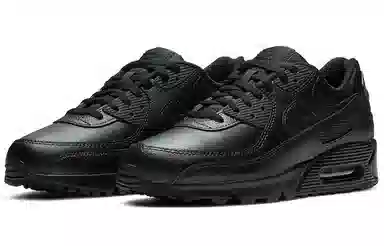 Nike Air Max 90 Leather Triple Black