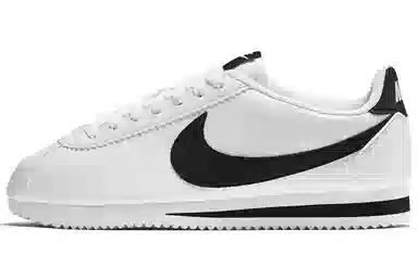 Nike Cortez Leather Black White