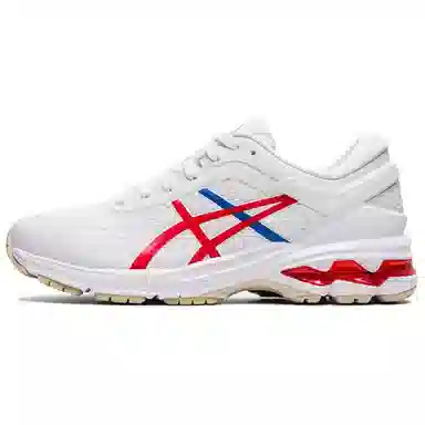 Asics Gel-Kayano 26 White Blue Red