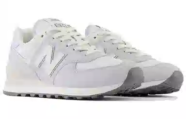 New Balance 574 Light Purple White