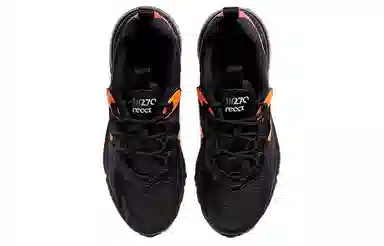 Nike Air Max 270 React Black Orange