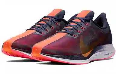 Nike Running Shoes Black Orange White