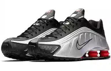 Nike Shox R4 Silver Red