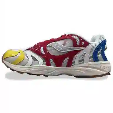 Saucony Grid Azura 2000 Red Yellow Blue