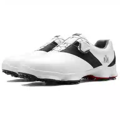 PGM Golf Shoes White Black