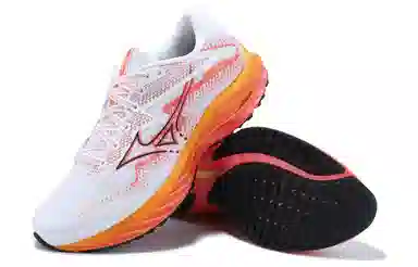 Mizuno Wave Rider 27 White Red