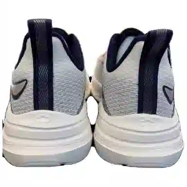 鸿星尔克 缓震轻弹跑步鞋 男款 白蓝