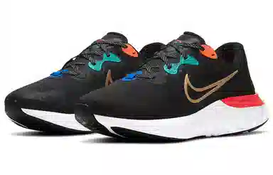 Nike Renew Run 2 Black Gold Orange