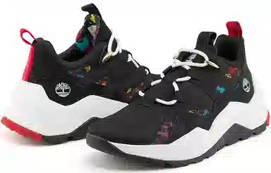 Timberland Breathable Low Top Running Shoes Black Wide