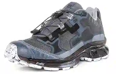 11 by Boris Bidjan Saberi x Salomon Low Outdoor Functional Shoes Grey Blue