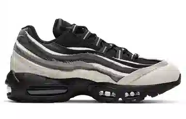 CDG x Nike Air Max 95 Black White Grey