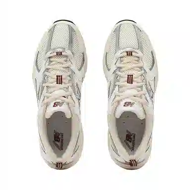 New Balance 530 White Silver Red