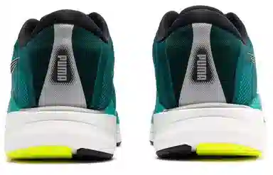 PUMA Magnify Nitro Knit Green Gold Grey