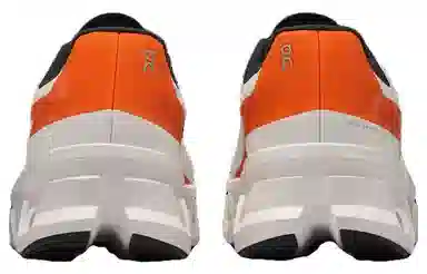 On Cloudmonster White Orange