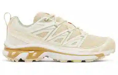 Salomon Low-Top Running Shoes Beige