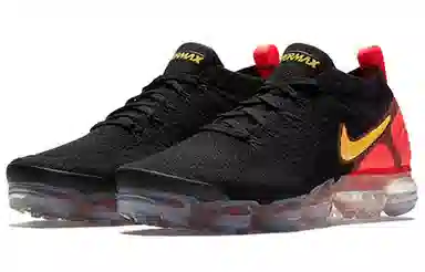 Nike Vapormax Black Laser Orange Total Crimson