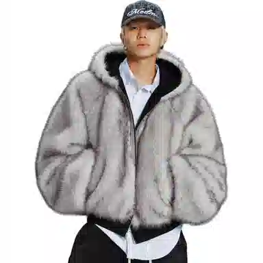 MEDM FW24 Reversible Flight Eagle Hoodie Coat