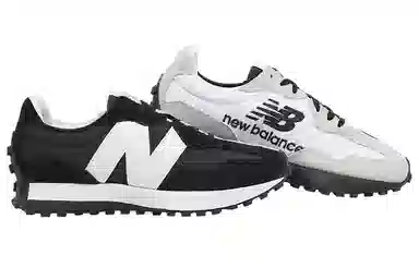 Foot Locker x New Balance 327 Black White