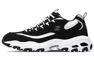 Skechers D'LITES 1.0 Black White