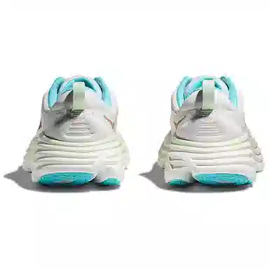 HOKA ONE ONE Bondi 8 White Blue