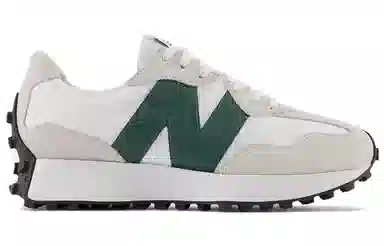 New Balance 327 Grey White Green
