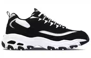 Skechers D'LITES 1.0 Black White