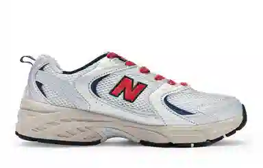 New Balance 530 Grey Silver Red