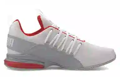 PUMA Axelion Block White Red